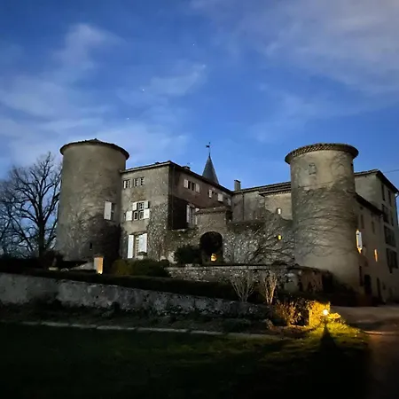 לינה וארוחת בוקר Chateau De Montcuquet Lautrec